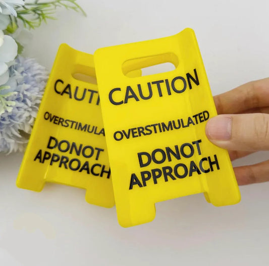 Hilarious Sensory Overload Hair Claw Clip – (2 Pcs)&nbsp;